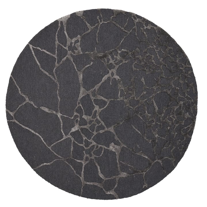 Alfombra Marmo Ø170 cm, Charcoal Linie Design
