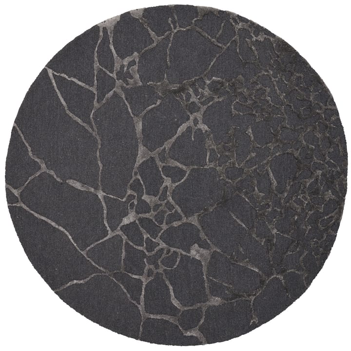 Alfombra Marmo 250 cm - Charcoal - Linie Design