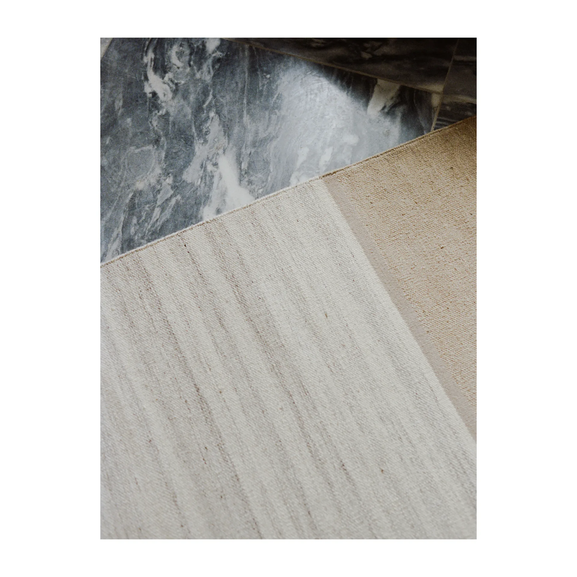 Alfombra Modest Ease 80x250 cm, Beige Linie Design