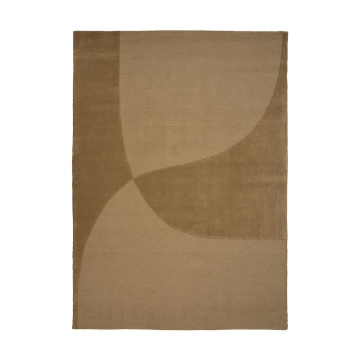 Alfombra Split Plains - Mostaza, 200x300 cm - Linie Design