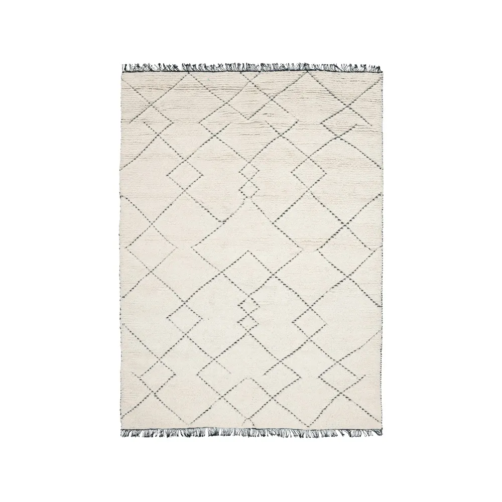 Alfombra Torun, Black, 170x240 cm Linie Design