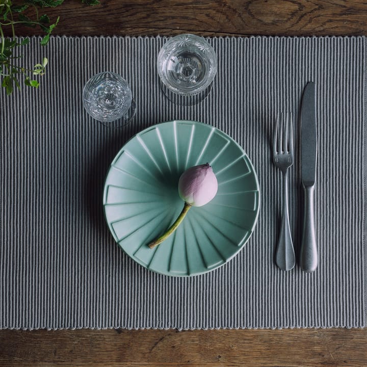 2 Manteles individuales Uni 35x46 cm, Gris granito Linum