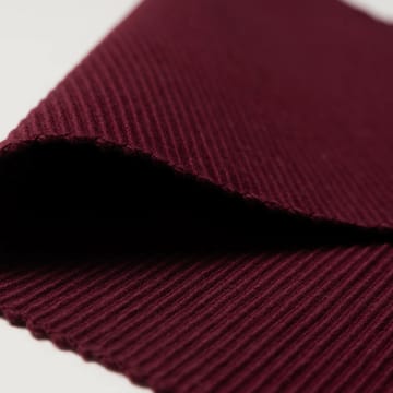 2 Manteles individuales Uni 35x46 cm - Rojo Borgoña - Linum