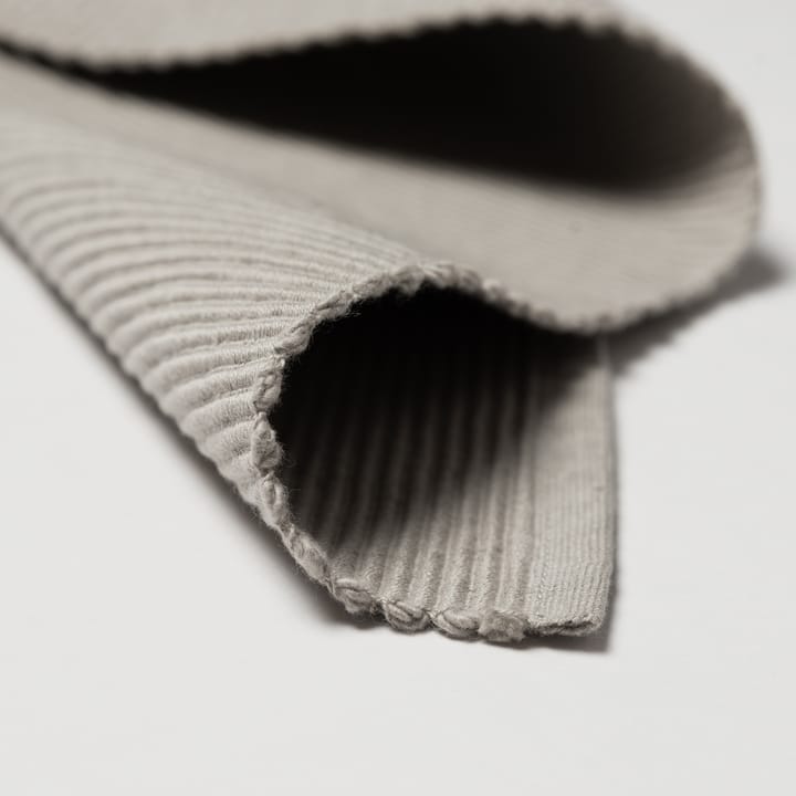 4 Manteles individuales Uni 35x46 cm, Gris claro Linum