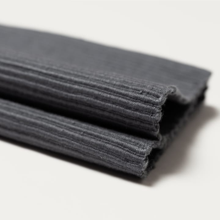 4 Manteles individuales Uni 35x46 cm, Gris granito Linum