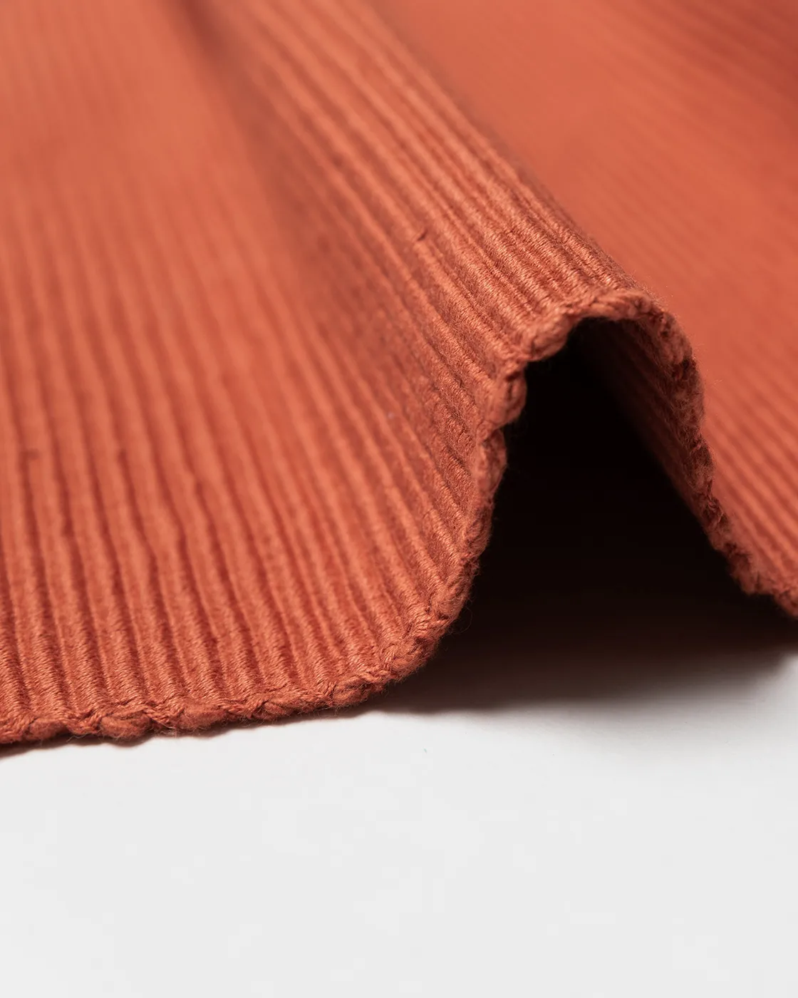 4 Manteles individuales Uni 35x46 cm, Naranja óxido Linum