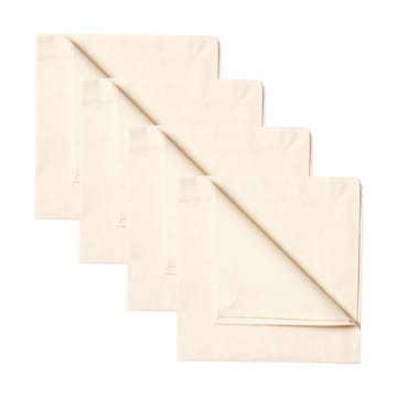 4 Servilletas Robert - Algodón beige - Linum