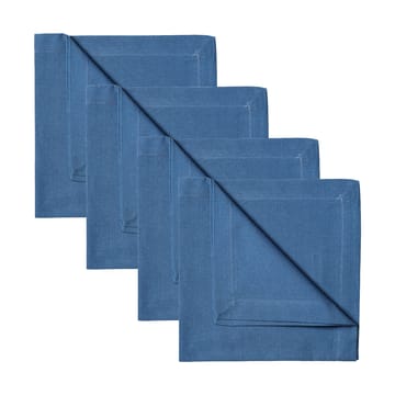 4 Servilletas Robert - Azul marino - Linum