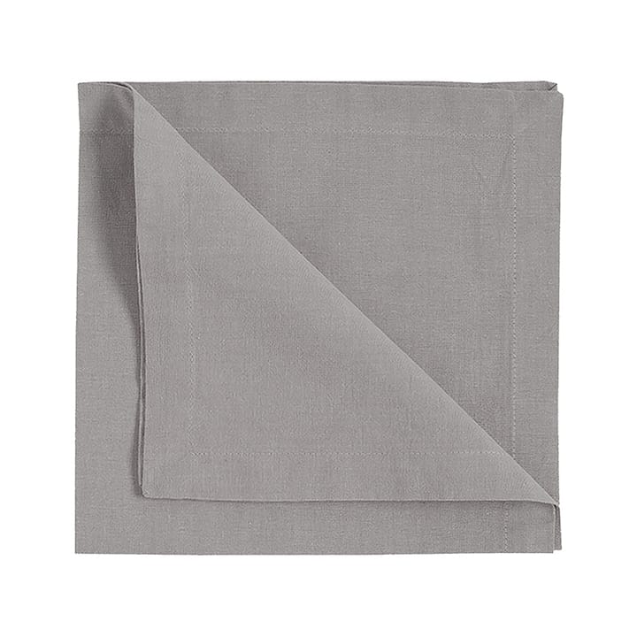 4 Servilletas Robert - gris claro - Linum
