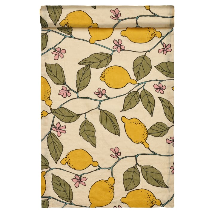 Camino de mesa Isabella 45x150 cm - beige cremoso - Linum