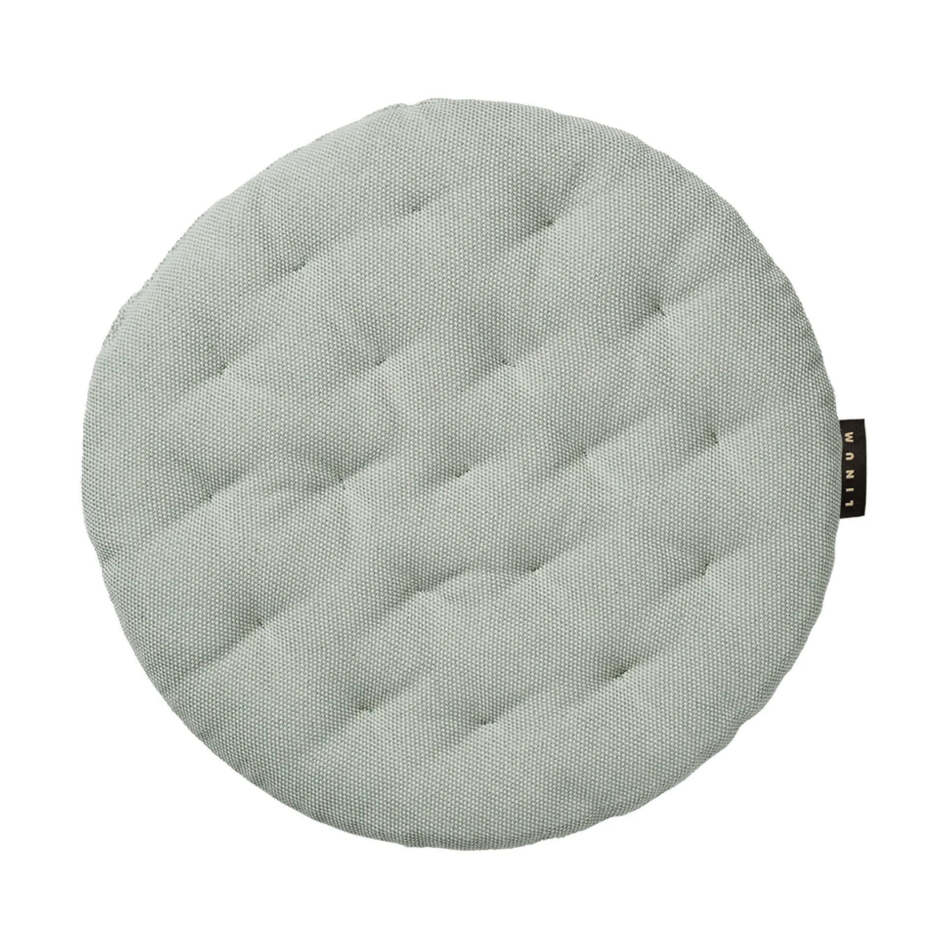 Cojín de silla Pepper Ø37 cm, Verde hielo claro Linum