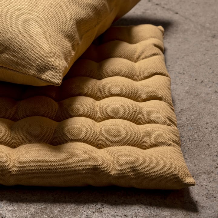 Cojín para silla Pepper 40x40 cm, amarillo paja Linum