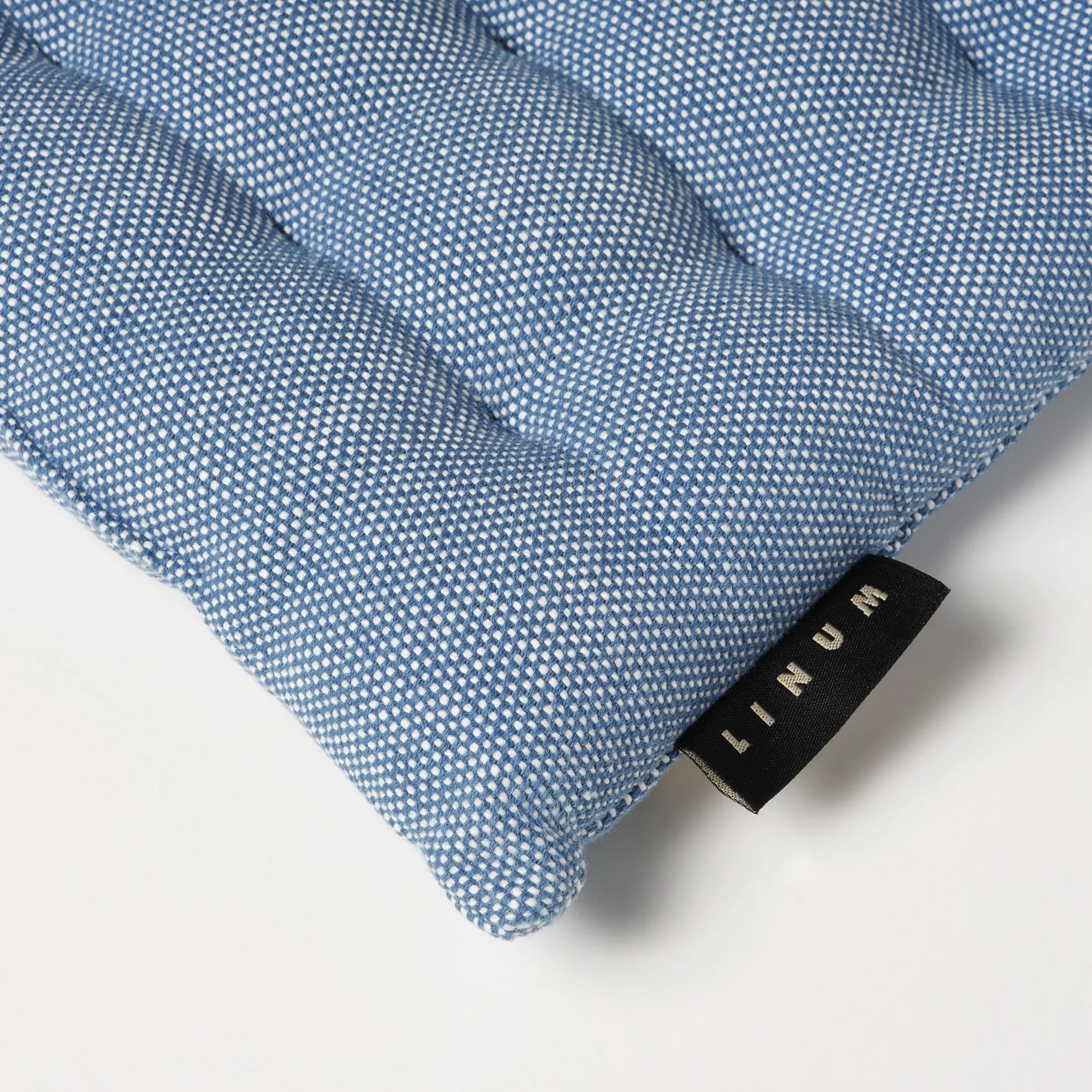 Cojín para silla Pepper 40x40 cm, Azul mar profundo Linum