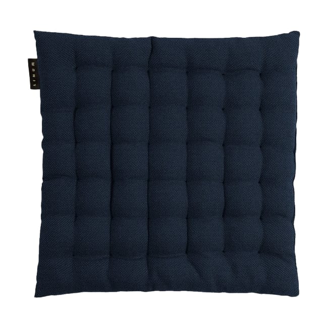 Cojín para silla Pepper 40x40 cm - Azul marino oscuro - Linum