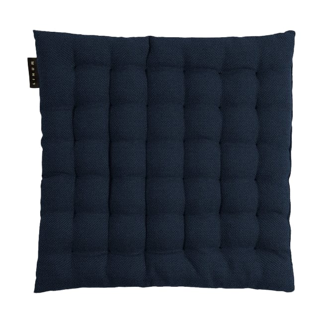 Cojín para silla Pepper 40x40 cm - Azul marino oscuro - Linum