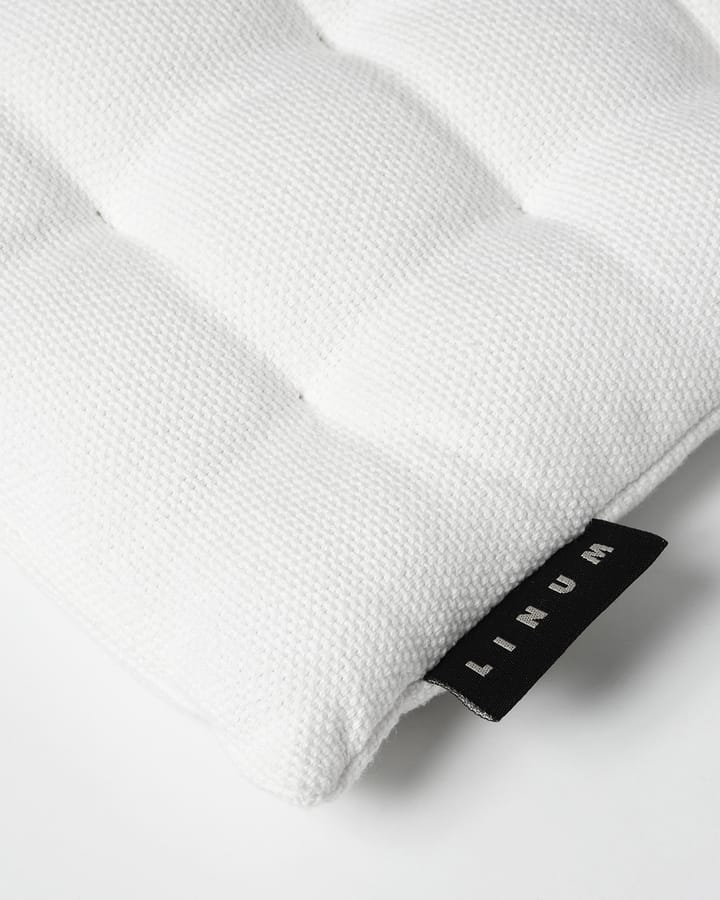 Cojín para silla Pepper 40x40 cm, blanco Linum