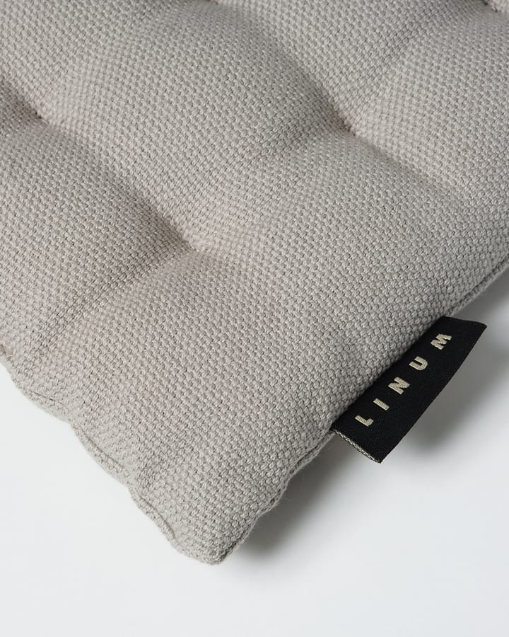Cojín para silla Pepper 40x40 cm, gris claro Linum