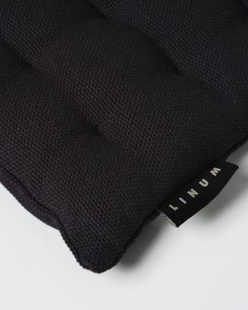 Cojín para silla Pepper 40x40 cm - Negro - Linum