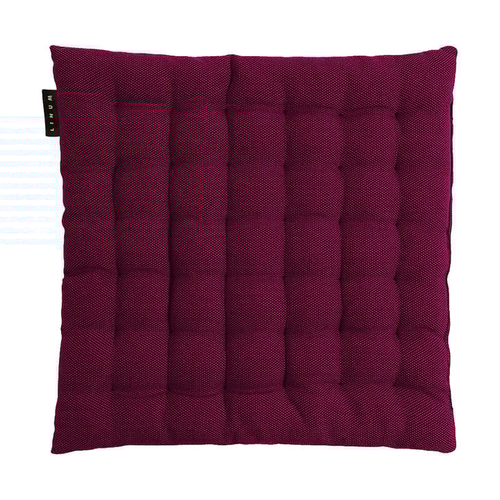 Cojín para silla Pepper 40x40 cm - Rojo burdeos - Linum