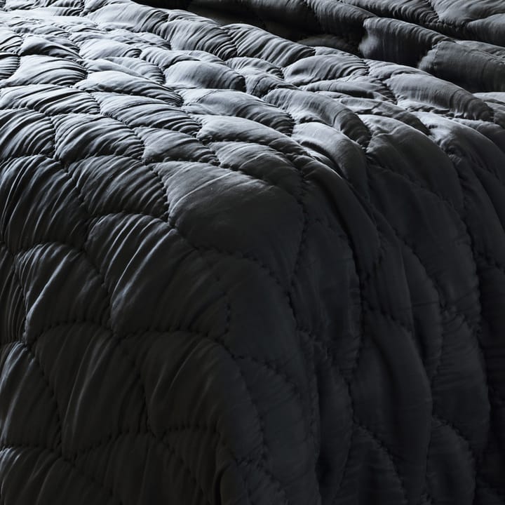Colcha de cama Saga 260x270 cm - gris oscuro - Linum