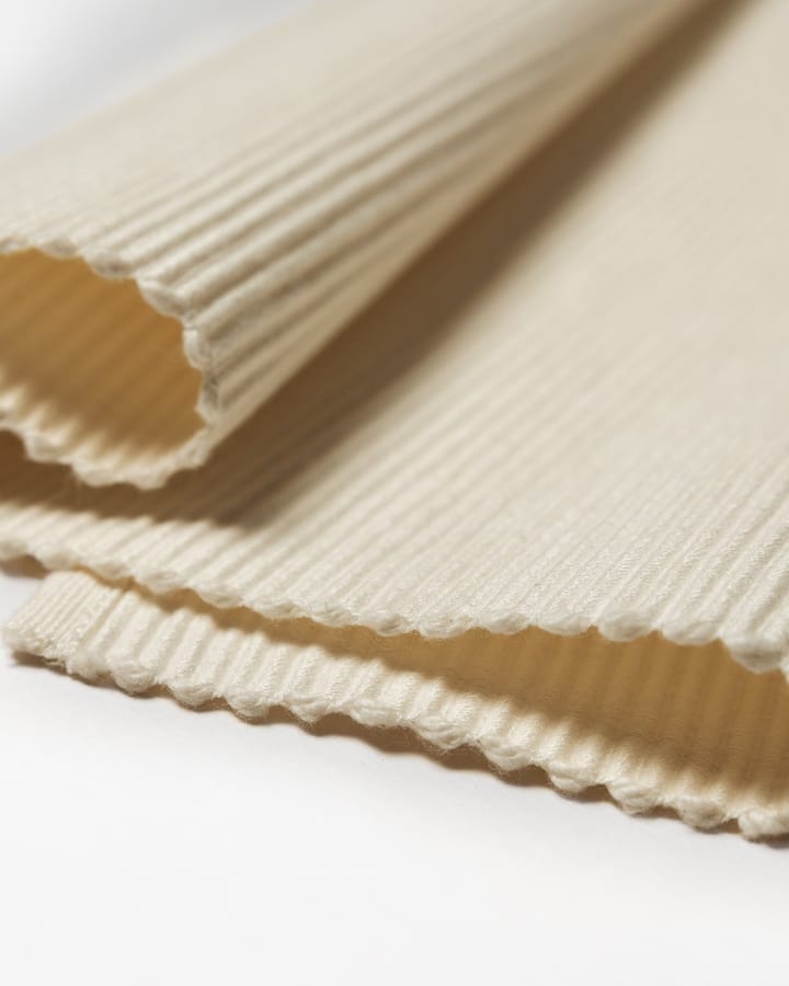 Corredor de mesa Uni 45x150 cm, Beige cremoso Linum
