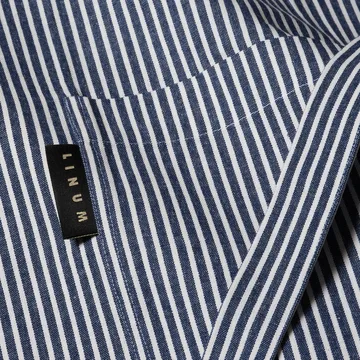 Delantal Emma - Azul índigo - Linum