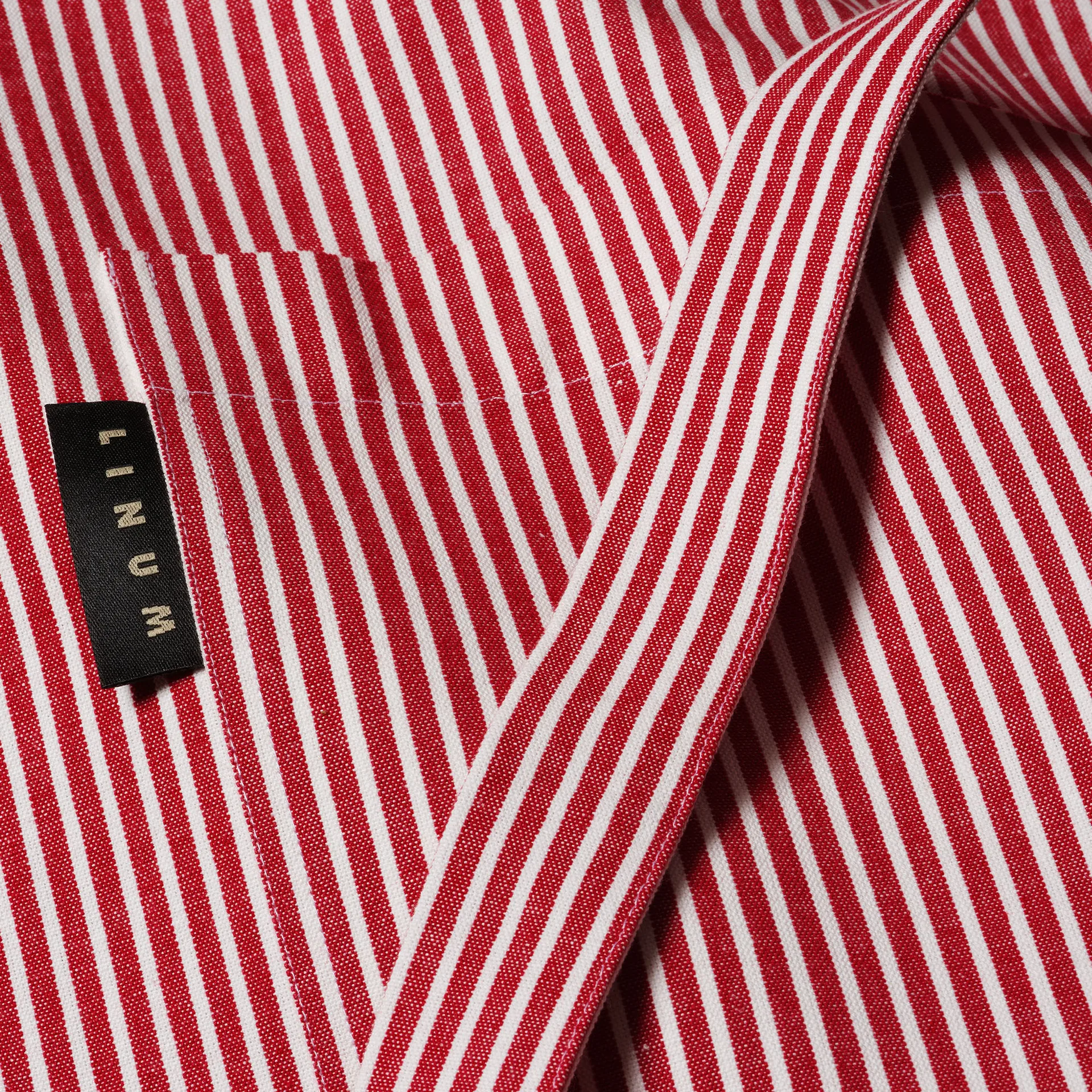 Delantal Emma, Rojo Linum