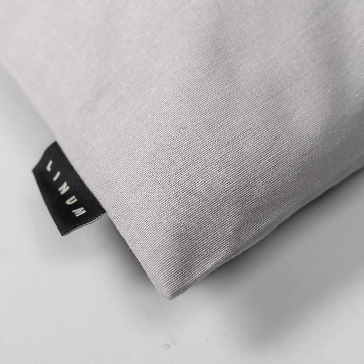 Funda de cojín Annabell 40x40 cm, Gris claro Linum