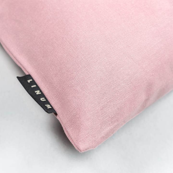 Funda de cojín Annabell 40x40 cm, Rosa polvo Linum