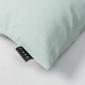 Funda de cojín Annabell 40x40 cm - Verde hielo claro - Linum