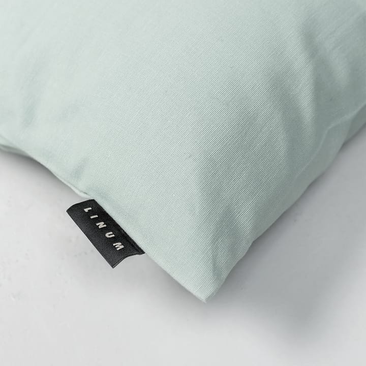 Funda de cojín Annabell 40x40 cm, Verde hielo claro Linum