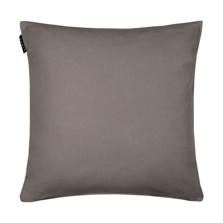 Funda de cojín Annabell 50x50 cm - Marrón topo - Linum