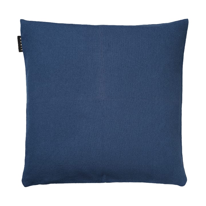 Funda de cojín Pepper 40x40 cm - Azul índigo - Linum