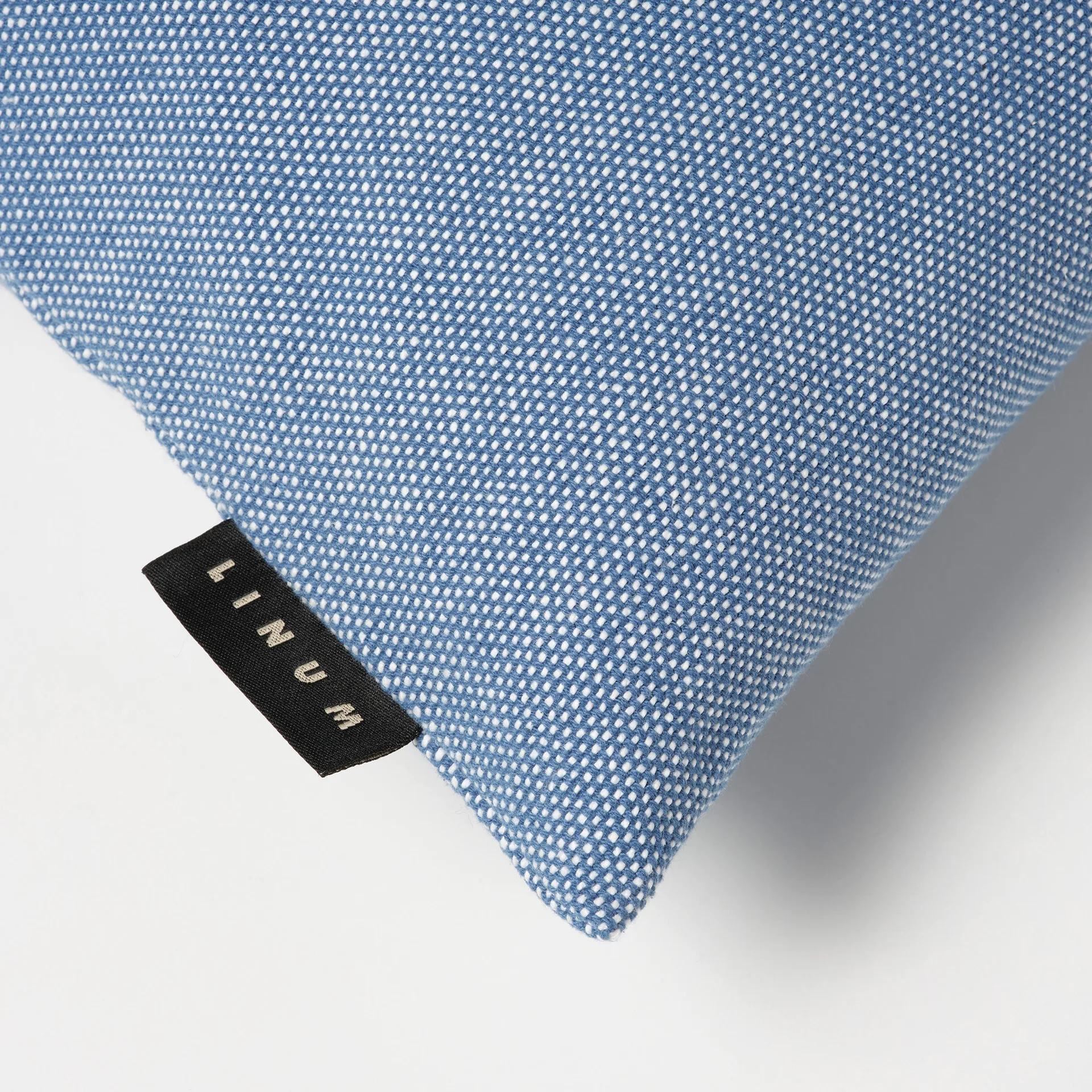 Funda de cojín Pepper 50x50 cm, Azul marino Linum