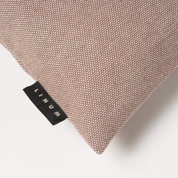 Funda de cojín Pepper 50x50 cm - Marrón topo oscuro - Linum