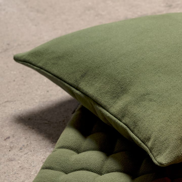 Funda de cojín Pepper 50x50 cm, Verde oliva oscuro Linum