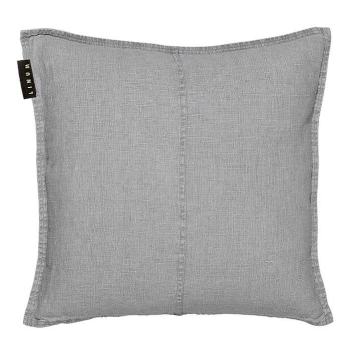 West Funda de cojín West 50x50 cm, gris claro Linum