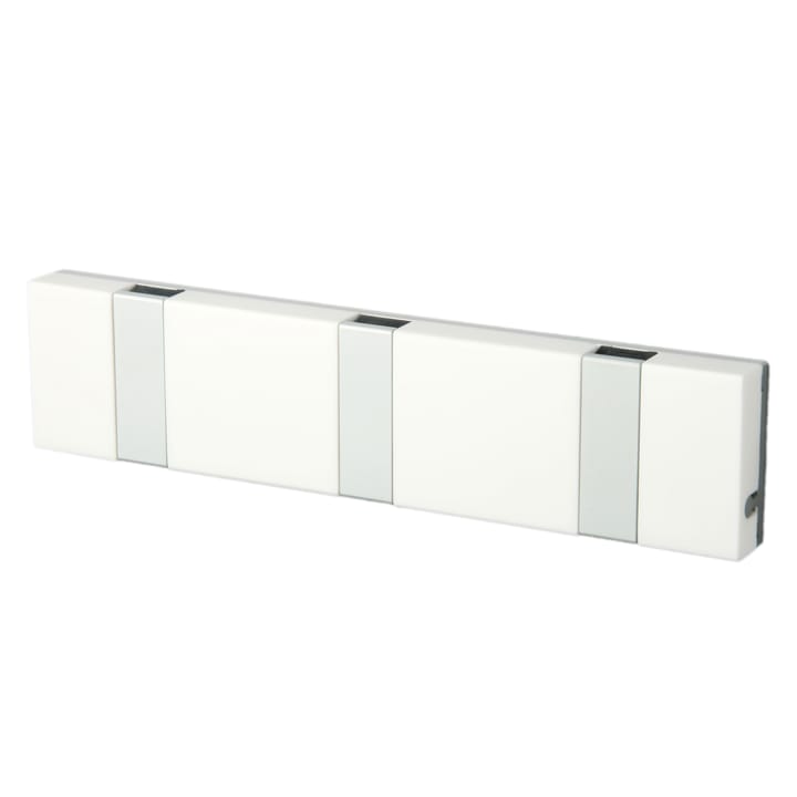 Perchero de pared Knax 20 cm - blanco - LoCa