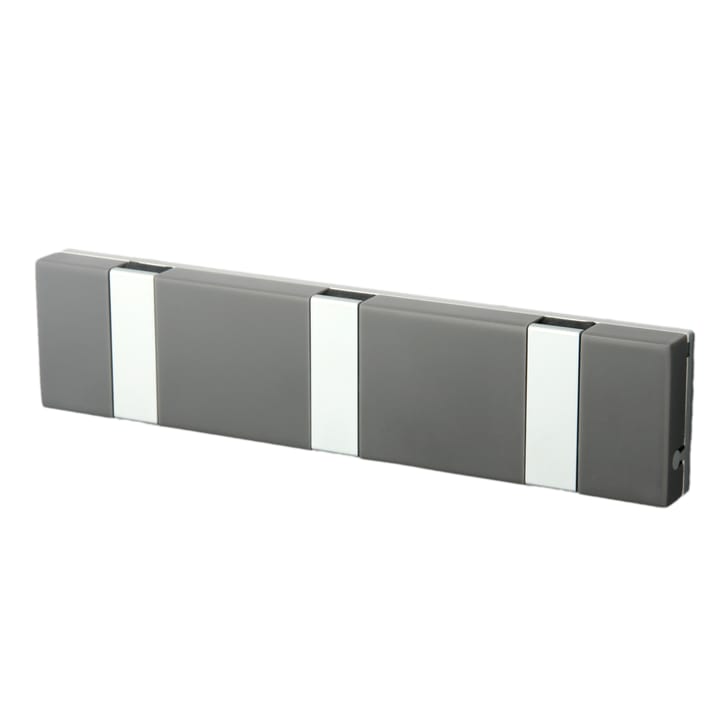 Perchero de pared Knax 20 cm - gris - LoCa