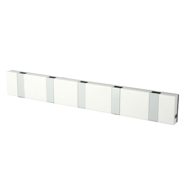 Perchero de pared Knax 33 cm - blanco - LoCa