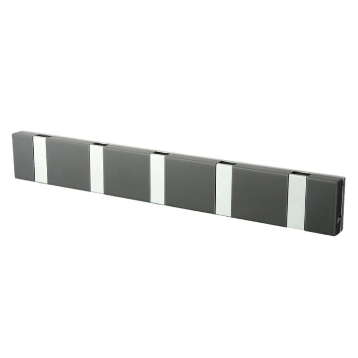 Perchero de pared Knax 33 cm - gris - LoCa