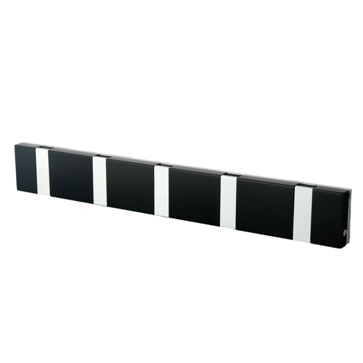 Perchero de pared Knax 33 cm - negro - LoCa