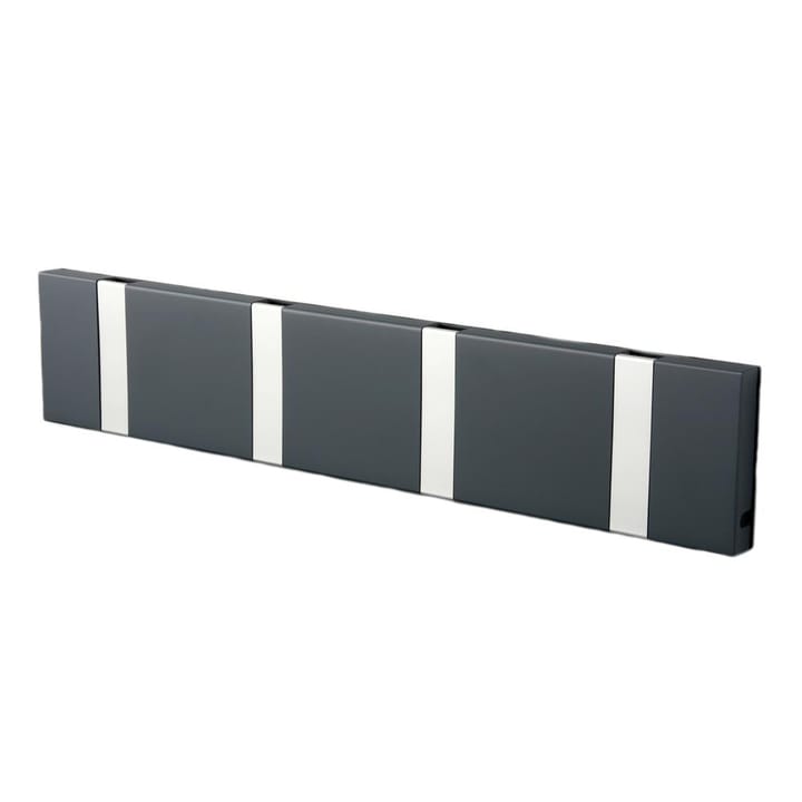 Perchero de pared Knax 40 cm - antracita-gris - LoCa