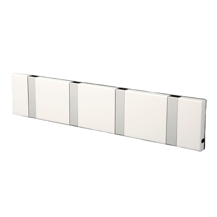 Perchero de pared Knax 40 cm - blanco-gris - LoCa