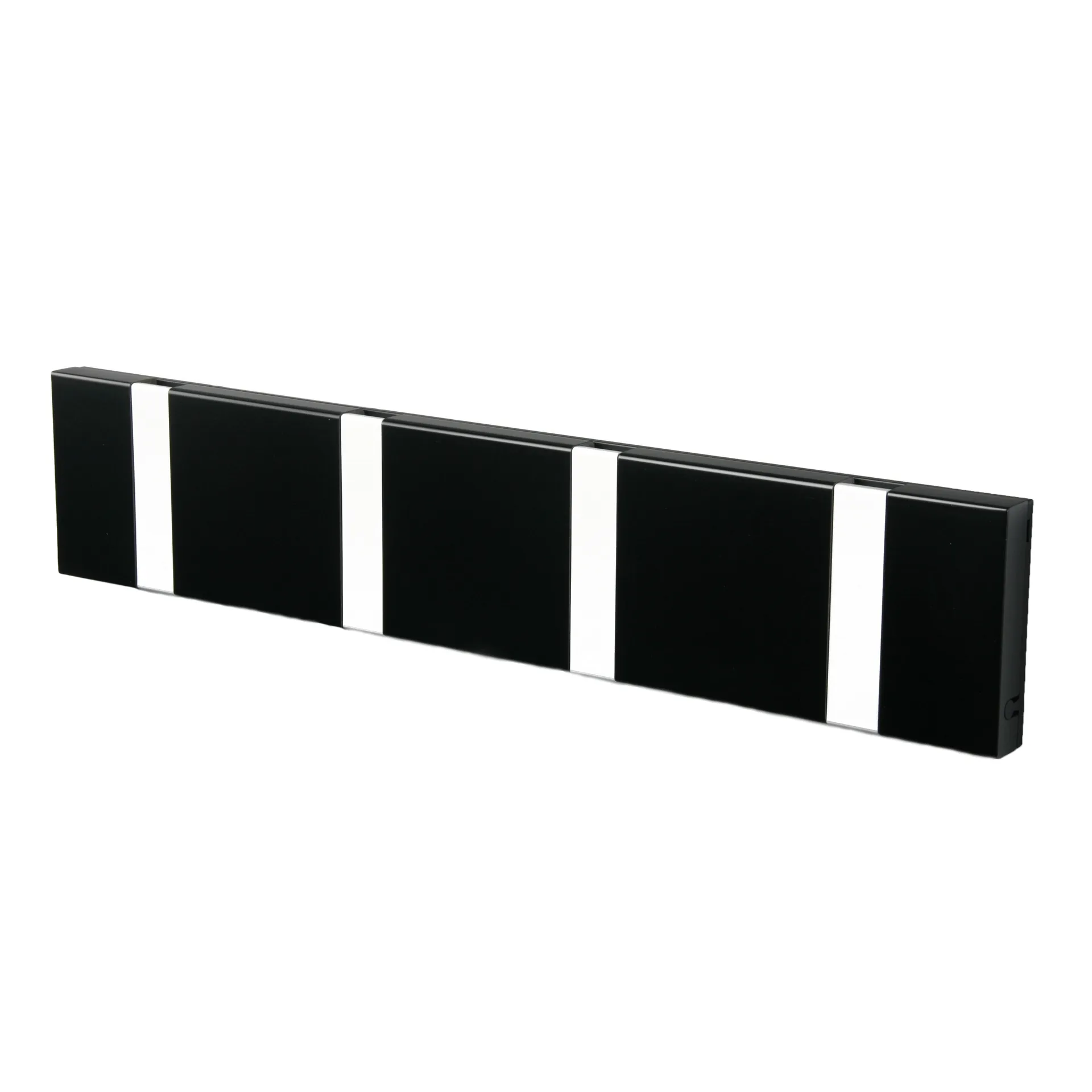 Perchero de pared Knax 40 cm, negro-gris LoCa