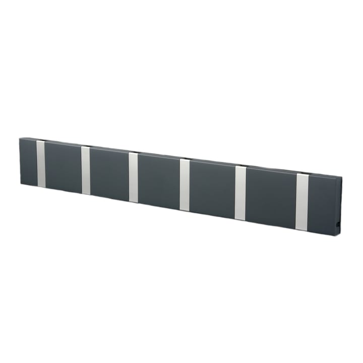 Perchero de pared Knax 60 cm - antracita-gris - LoCa