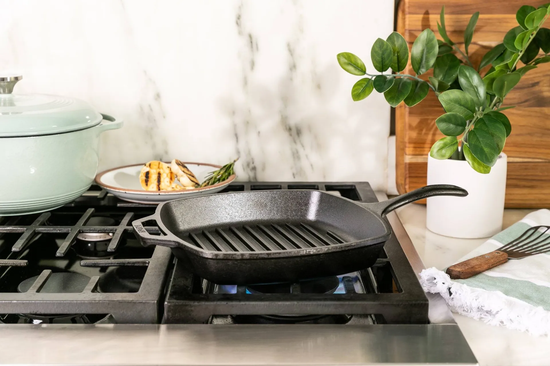 Sartén grill Classic collection, Cuadrado Lodge