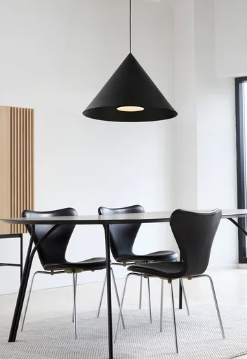 Lámpara colgante Hanzu - Negro, Ø55 cm - Loom Design