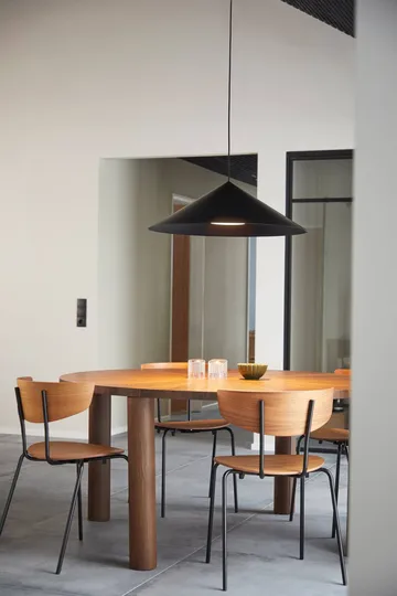 Lámpara colgante Hanzu - Negro, Ø75 cm - Loom Design