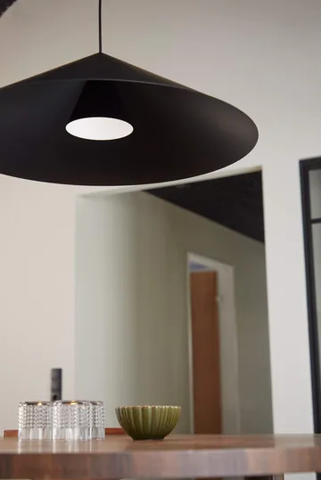 Lámpara colgante Hanzu - Negro, Ø75 cm - Loom Design